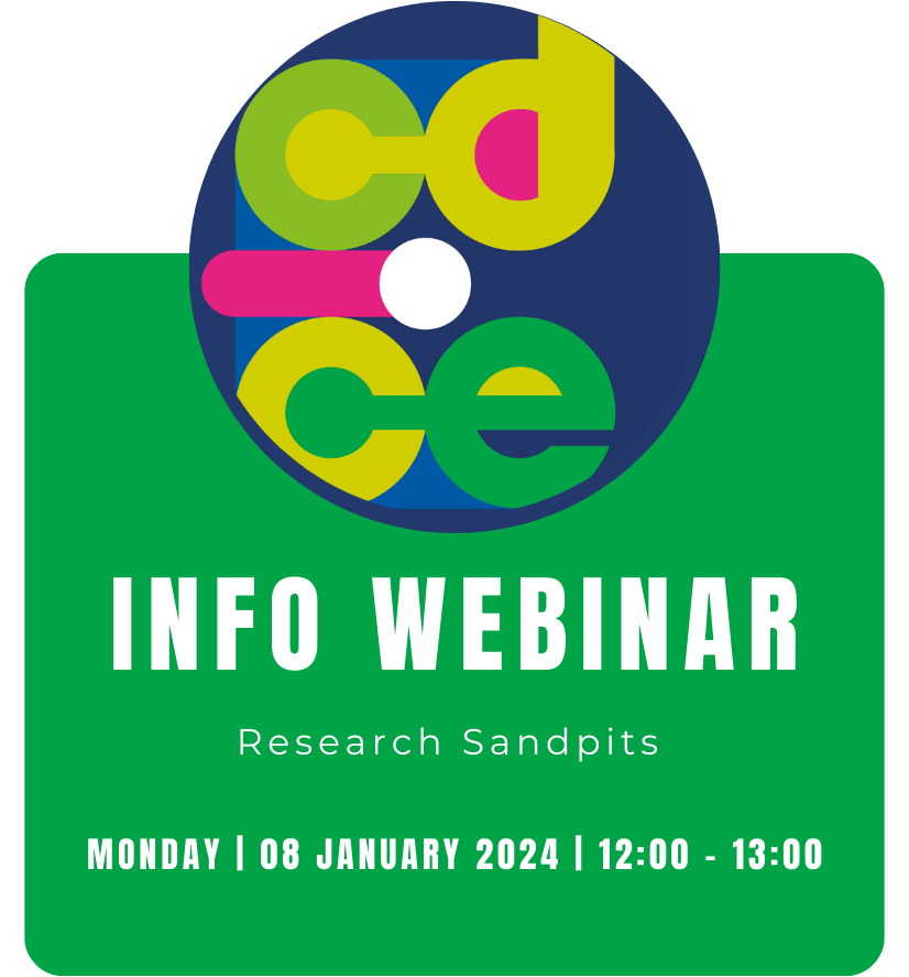 Research Sandpit Info Webinar: 8 January, 12:00 – 13:00