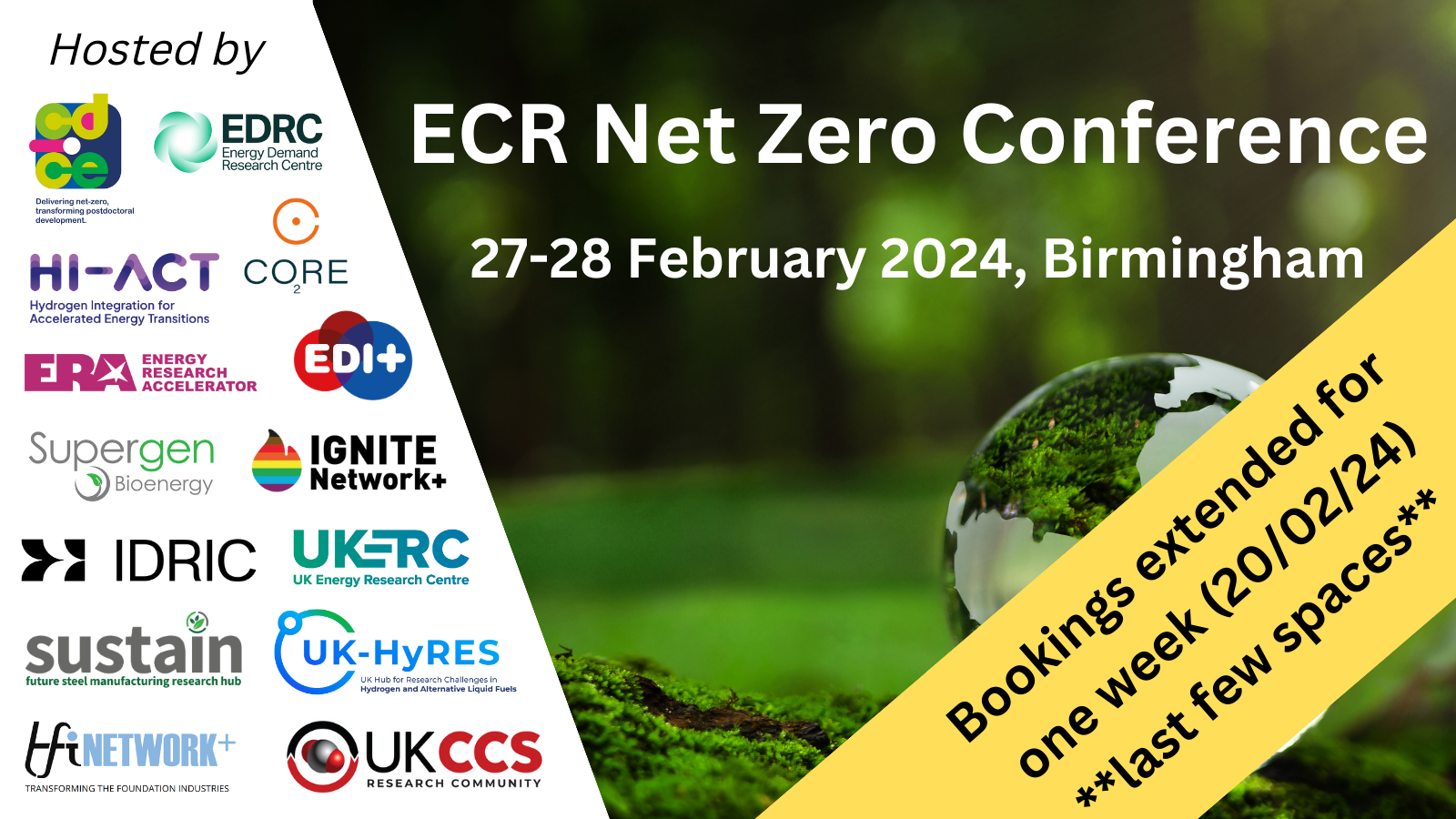 Engage with C-DICE at the ECR Net Zero Conference